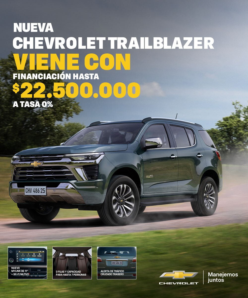 Gran promoción de financiación para la Chevrolet Trailbrazer